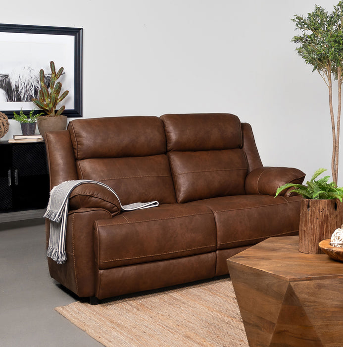 Ellington Stationary Loveseat - U&U Home Budget Furniture (Carteret, NJ)