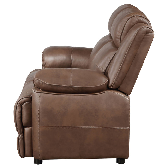 Ellington Stationary Loveseat - U&U Home Budget Furniture (Carteret, NJ)