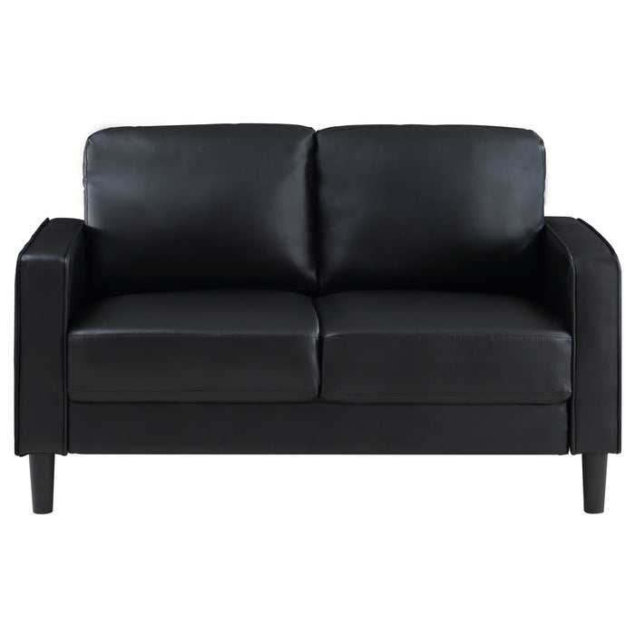 Ruth Stationary Loveseat - U&U Home Budget Furniture (Carteret, NJ)