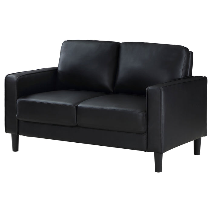 Ruth Stationary Loveseat - U&U Home Budget Furniture (Carteret, NJ)