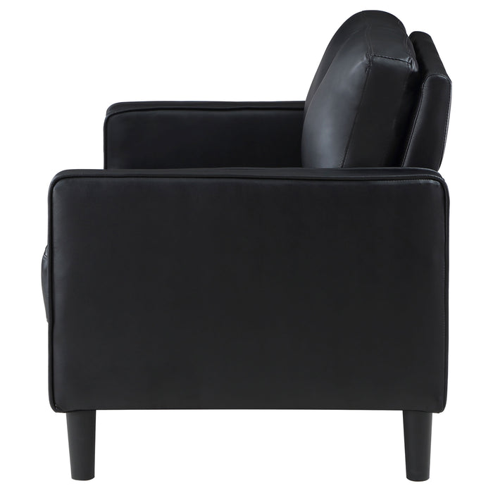 Ruth Stationary Loveseat - U&U Home Budget Furniture (Carteret, NJ)