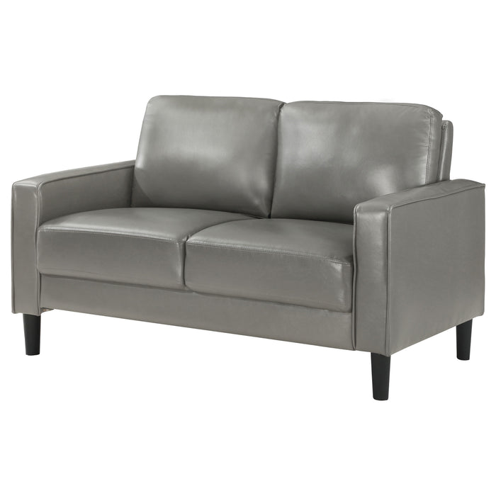 Ruth Stationary Loveseat - U&U Home Budget Furniture (Carteret, NJ)