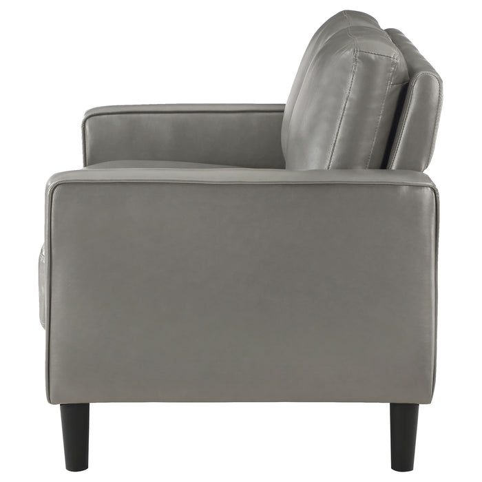 Ruth Stationary Loveseat - U&U Home Budget Furniture (Carteret, NJ)