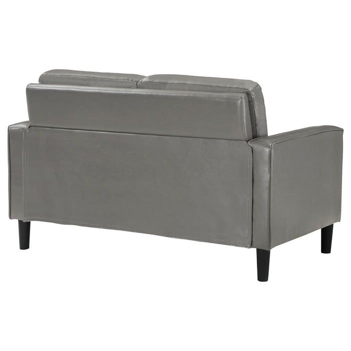 Ruth Stationary Loveseat - U&U Home Budget Furniture (Carteret, NJ)