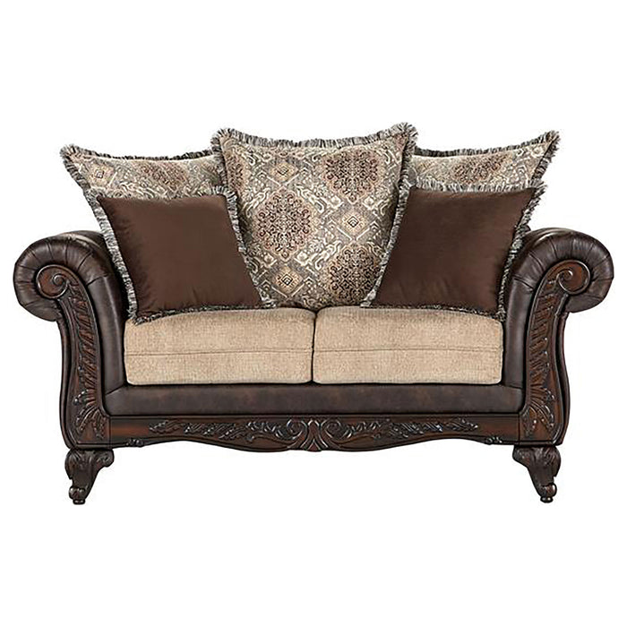 Elmbrook Stationary 2 Pc Set - U&U Home Budget Furniture (Carteret, NJ)