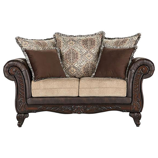 Elmbrook Stationary Loveseat - U&U Home Budget Furniture (Carteret, NJ)