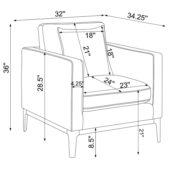 Apperson Stationary Sets - U&U Home Budget Furniture (Carteret, NJ)