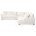 Emberson Upholstered Modular Sectional Sofa Ivory - U&U Home Budget Furniture (Carteret, NJ)