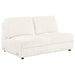 Emberson Upholstered Modular Sectional Sofa Ivory - U&U Home Budget Furniture (Carteret, NJ)