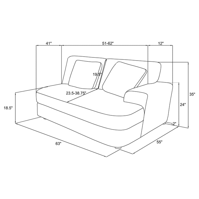 Emberson Modular Sectionals - U&U Home Budget Furniture (Carteret, NJ)