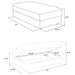 Emberson Ottoman - U&U Home Budget Furniture (Carteret, NJ)