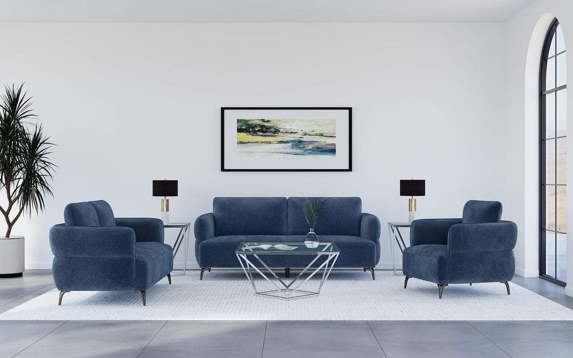 Lively Accent Chair - U&U Home Budget Furniture (Carteret, NJ)
