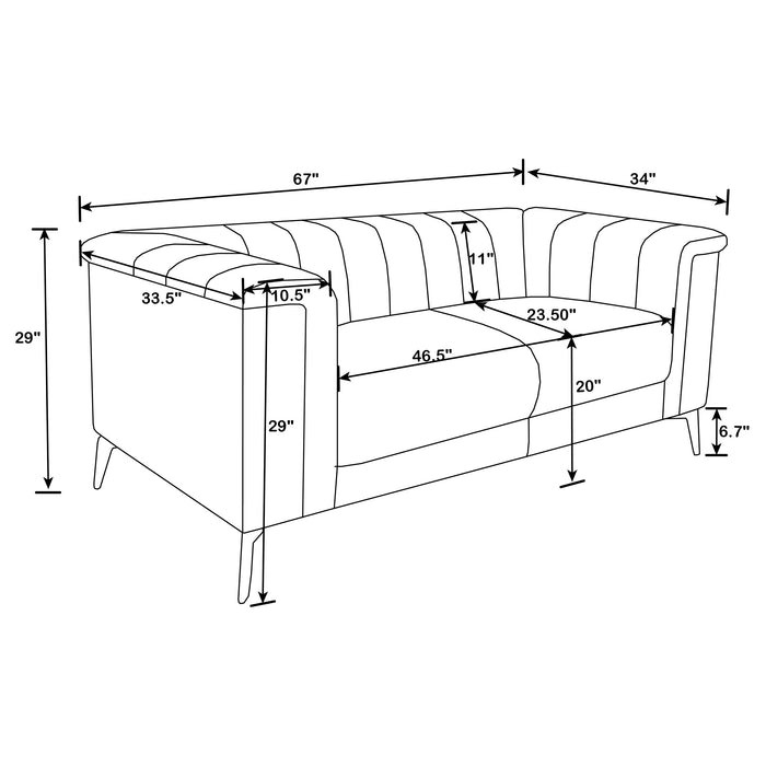 Chalet Stationary Sets - U&U Home Budget Furniture (Carteret, NJ)