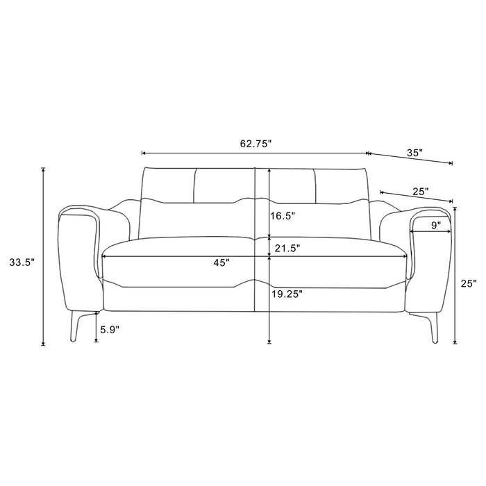 Nolan Loveseats - U&U Home Budget Furniture (Carteret, NJ)