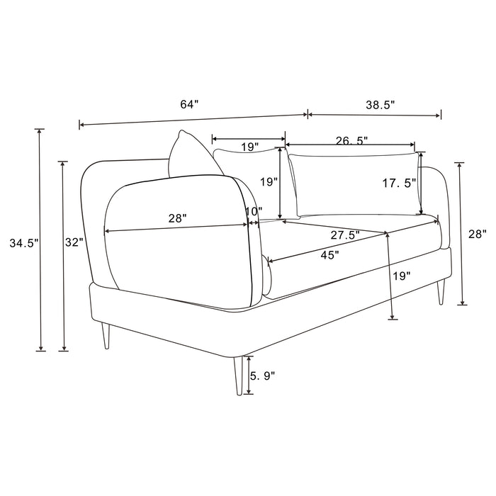 Jade Living room set - U&U Home Budget Furniture (Carteret, NJ)