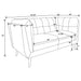 Thatcher Stationary 3 Pc Sets - U&U Home Budget Furniture (Carteret, NJ)
