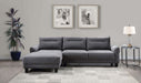Caspian Stationary Sectionals - U&U Home Budget Furniture (Carteret, NJ)
