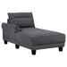 Caspian Stationary Sectionals - U&U Home Budget Furniture (Carteret, NJ)