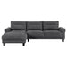 Caspian Stationary Sectionals - U&U Home Budget Furniture (Carteret, NJ)