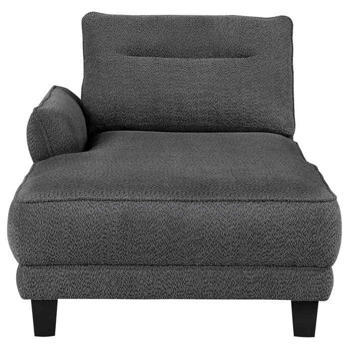 Caspian Stationary Sectionals - U&U Home Budget Furniture (Carteret, NJ)