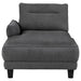 Caspian Stationary Sectionals - U&U Home Budget Furniture (Carteret, NJ)