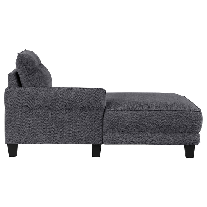 Caspian Stationary Sectionals - U&U Home Budget Furniture (Carteret, NJ)