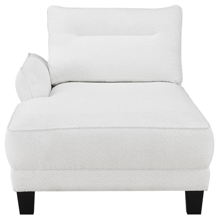 Caspian Stationary Sectionals - U&U Home Budget Furniture (Carteret, NJ)