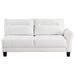 Caspian Stationary Sectionals - U&U Home Budget Furniture (Carteret, NJ)