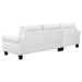 Caspian Stationary Sectionals - U&U Home Budget Furniture (Carteret, NJ)