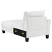 Caspian Stationary Sectionals - U&U Home Budget Furniture (Carteret, NJ)