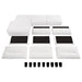 Caspian Stationary Sectionals - U&U Home Budget Furniture (Carteret, NJ)