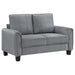 Davis Stationary Loveseat - U&U Home Budget Furniture (Carteret, NJ)