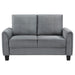 Davis Stationary Loveseat - U&U Home Budget Furniture (Carteret, NJ)