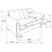 Davis Stationary Loveseat - U&U Home Budget Furniture (Carteret, NJ)