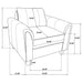 Davis Accent Chair - U&U Home Budget Furniture (Carteret, NJ)