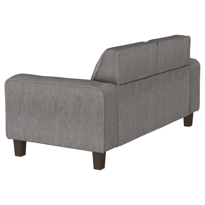 Deerhurst Stationary Loveseat - U&U Home Budget Furniture (Carteret, NJ)