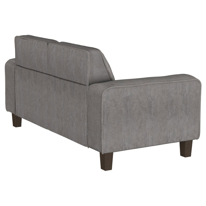 Deerhurst Stationary Loveseat - U&U Home Budget Furniture (Carteret, NJ)