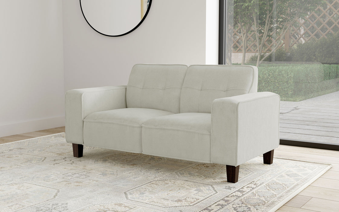 Deerhurst Stationary Loveseat - U&U Home Budget Furniture (Carteret, NJ)