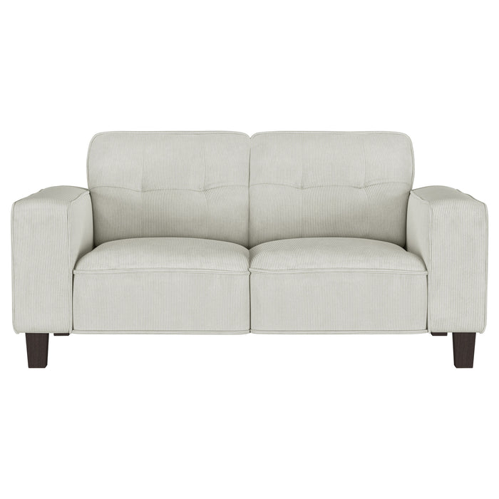 Deerhurst Stationary Loveseat - U&U Home Budget Furniture (Carteret, NJ)