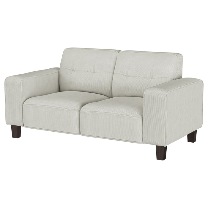 Deerhurst Stationary Loveseat - U&U Home Budget Furniture (Carteret, NJ)