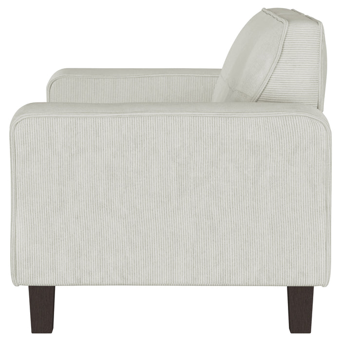 Deerhurst Stationary Loveseat - U&U Home Budget Furniture (Carteret, NJ)