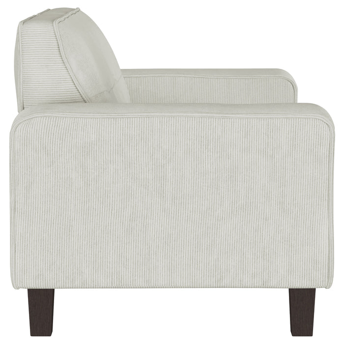 Deerhurst Stationary Loveseat - U&U Home Budget Furniture (Carteret, NJ)