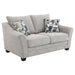 Tomkins Stationary Loveseat - U&U Home Budget Furniture (Carteret, NJ)
