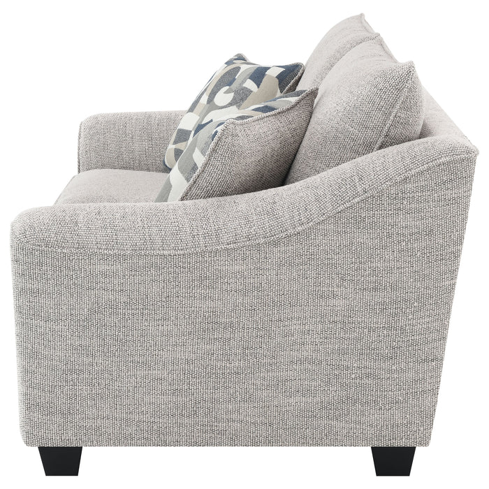 Tomkins Stationary Loveseat - U&U Home Budget Furniture (Carteret, NJ)