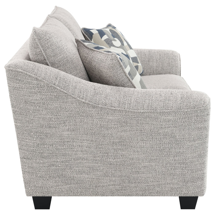 Tomkins Stationary Loveseat - U&U Home Budget Furniture (Carteret, NJ)