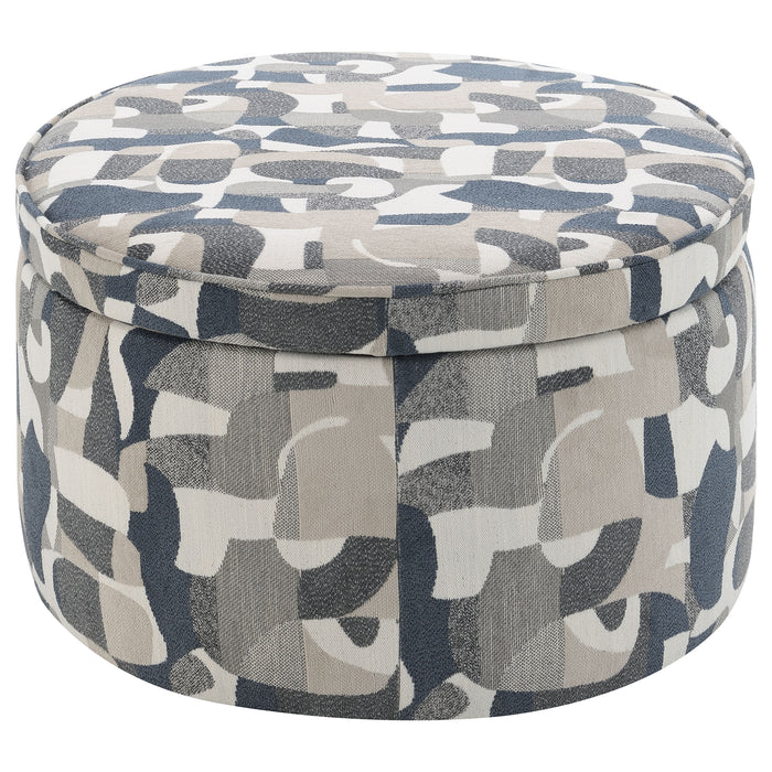 Tomkins Ottoman - U&U Home Budget Furniture (Carteret, NJ)