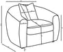 Isabella Stationary 3 Pc Sets - U&U Home Budget Furniture (Carteret, NJ)