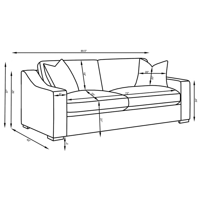 Ashlyn Stationary 3 Pc Sets - U&U Home Budget Furniture (Carteret, NJ)