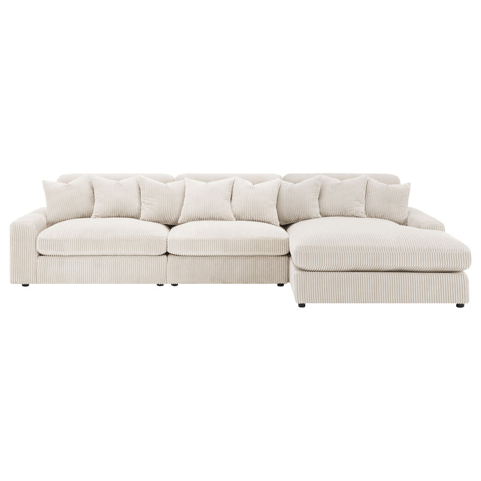 Blaine Stationary Sectionals - U&U Home Budget Furniture (Carteret, NJ)
