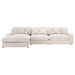 Blaine Upholstered Reversible Chaise Sectional Sofa - U&U Home Budget Furniture (Carteret, NJ)